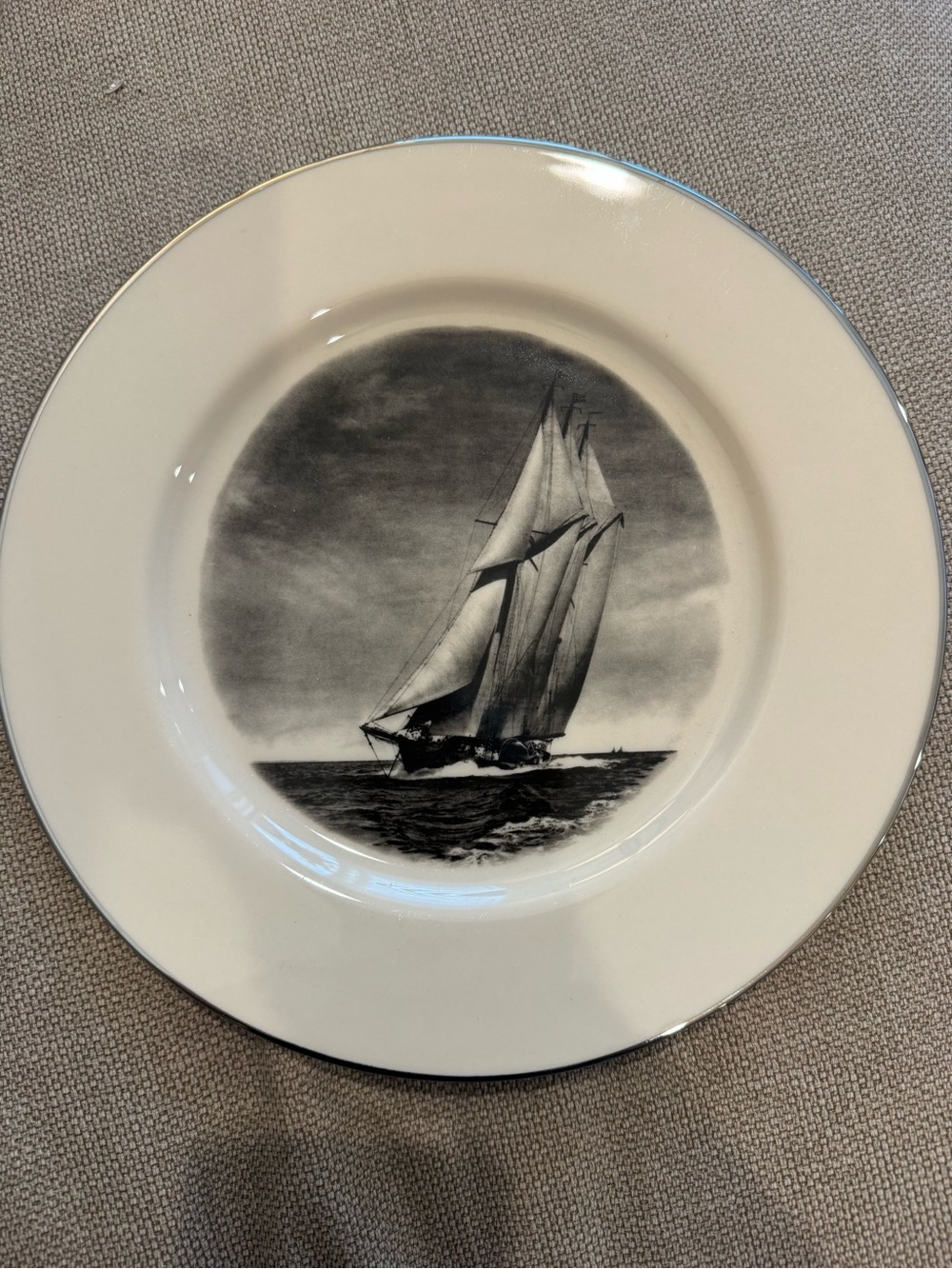 Atlantic by M. Rosenfeld and Son Plate